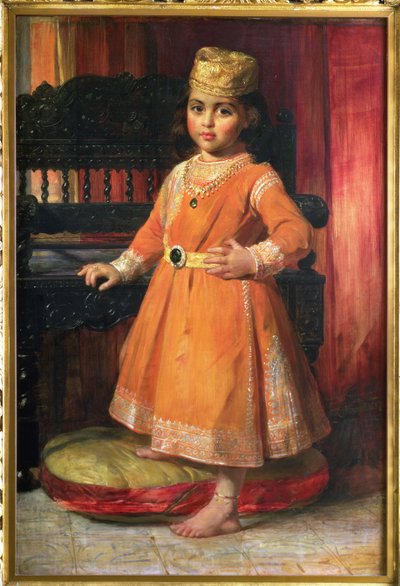 Ritratto del Principe Alberto, Figlio Maggiore del Maharaja Duleep Singh da George Richmond