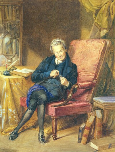 Ritratto di William Wilberforce (1759-1833) 1833 da George Richmond