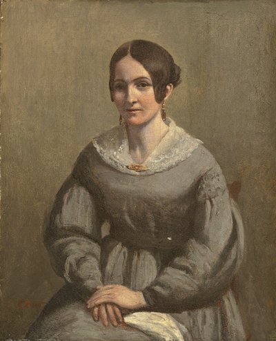 Ritratto di una Giovane Donna da George Richmond