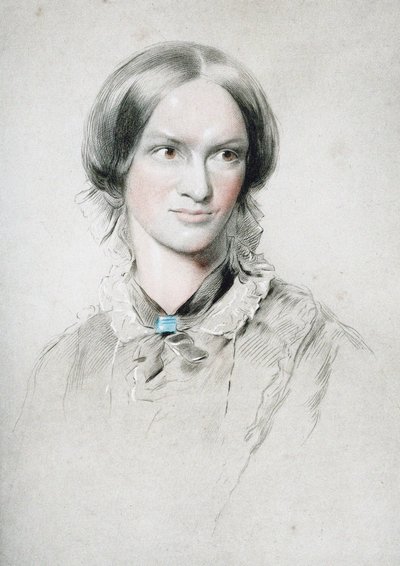 Ritratto della scrittrice Charlotte Brontë 1816-1855, c. 1850 da George Richmond