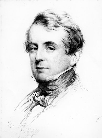 Sir William Heathcote, inciso da Joseph Brown, 1847 da George Richmond