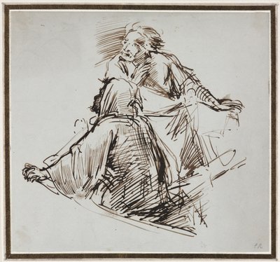 Due figure maschili da George Richmond
