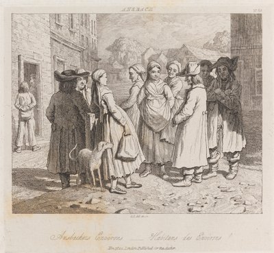 Anbachers, Ansbach, c.1821 da George Robert Lewis