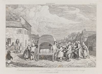 Mendicanti, Eperney, c.1821 da George Robert Lewis