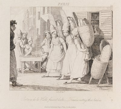 Donne che riposano, Parigi, c.1821 da George Robert Lewis