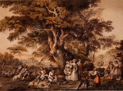 Estate: Tosatura delle pecore, c.1780 da George Robertson
