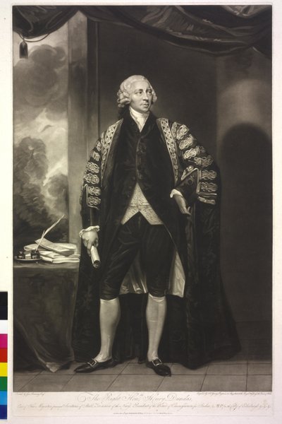 1° visconte Melville Dundas da George Romney