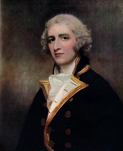 Capitano William Bentinck 1764-1813, comandante navale, 1787-1788 1910 da George Romney