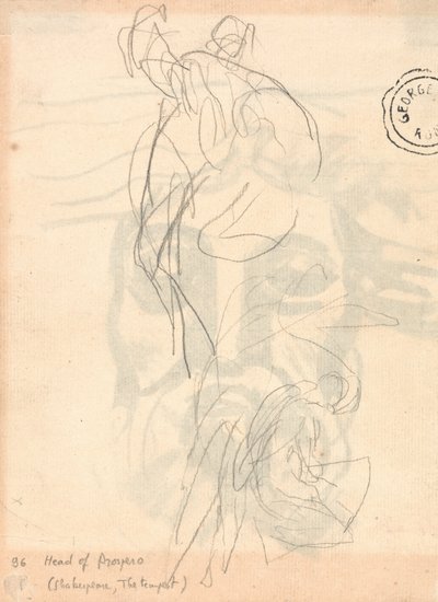 Figura occultata che salta da George Romney