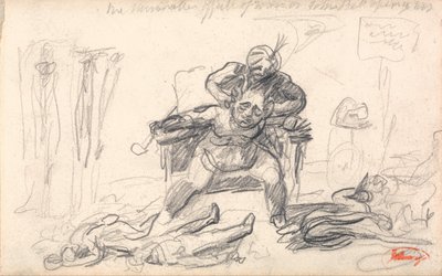 Il sovrano demoniaco e i sudditi: "I miserabili effetti della guerra su John Bull...". da George Romney