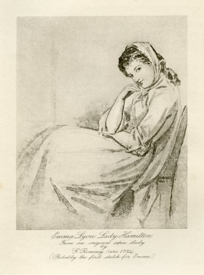 Emma Lady Hamilton da George Romney