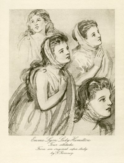 Emma Lady Hamilton da George Romney