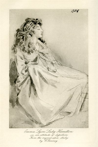 Emma Lady Hamilton da George Romney