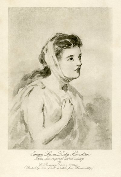 Emma Lady Hamilton da George Romney