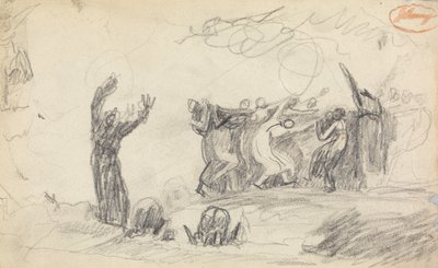 Studio sulla composizione figurativa 12 da George Romney