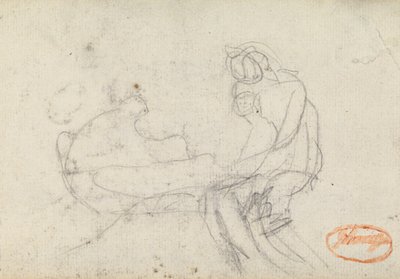 Figura Studio di composizione 13 da George Romney