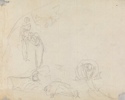 Figura Studio di composizione 16 da George Romney