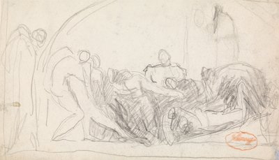 Figura Studio di composizione 22 da George Romney