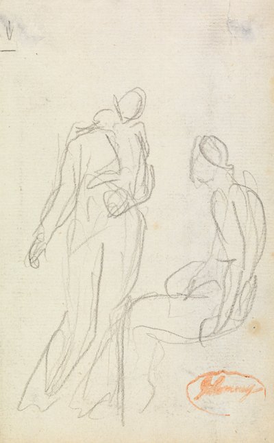 Figura Composizione Studio 2 da George Romney