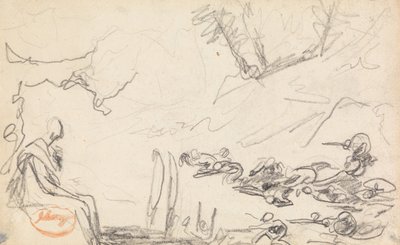 Figura Studio di composizione 32 da George Romney