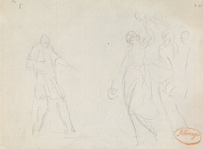 Figura Studio di composizione 39 da George Romney