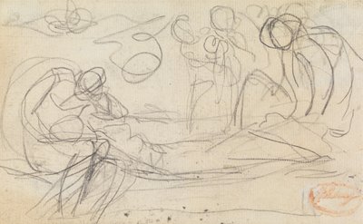 Figura Studio di composizione 50 da George Romney