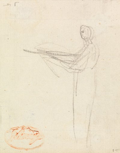 Studio di figura dodici da George Romney