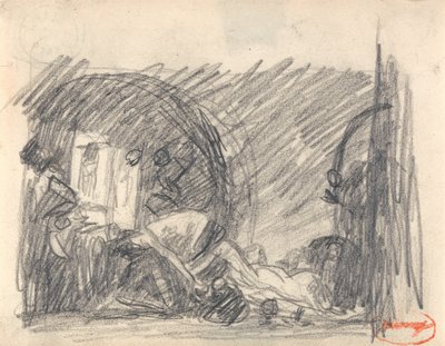 Howard in visita a un carcere da George Romney