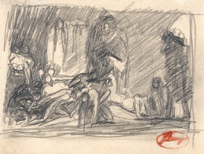 Howard in visita a un carcere da George Romney