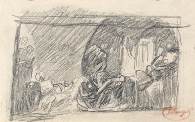 Howard in visita a un carcere da George Romney