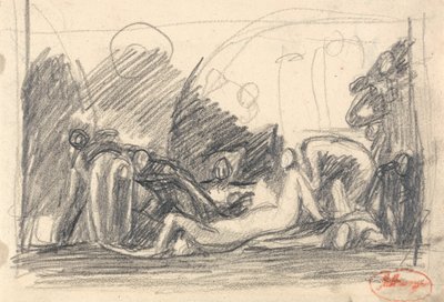 Howard in visita a un carcere da George Romney