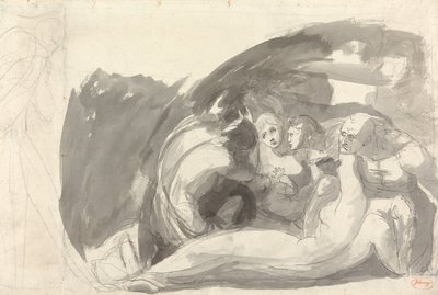 Howard in visita in un carcere da George Romney