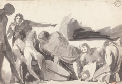 Howard in visita in un carcere da George Romney