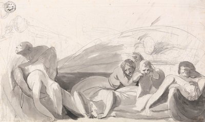 Howard in visita in un carcere da George Romney