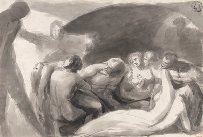 Howard in visita in un carcere da George Romney