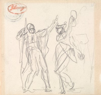 Iefta e sua figlia da George Romney