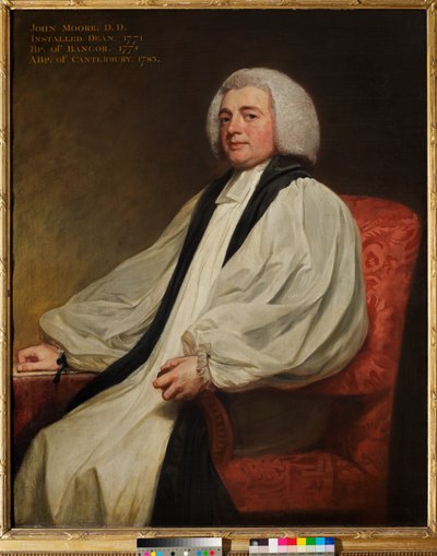 John Moore (Decano di Canterbury 1771-1775), c. 1780 da George Romney