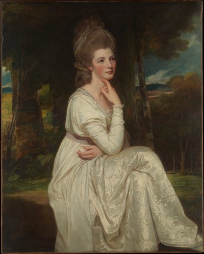 Lady Elizabeth Stanley (1753–1797), contessa di Derby da George Romney