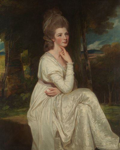 Lady Elizabeth Stanley, contessa di Derby da George Romney