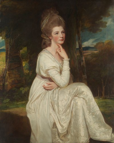 Lady Elizabeth Stanley, contessa di Derby da George Romney