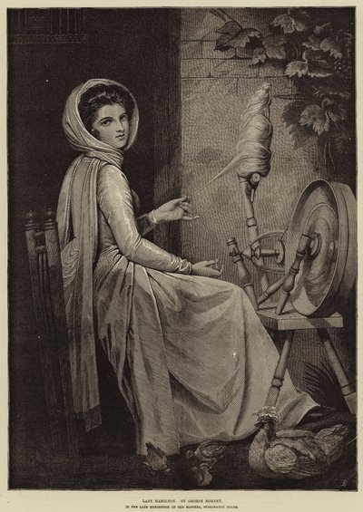 Lady Hamilton da George Romney