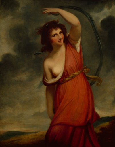 Lady Hamilton come Allegria da George Romney