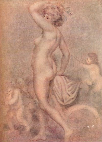 Lady Hamilton come la Dea della Salute, c1790, 1920 da George Romney