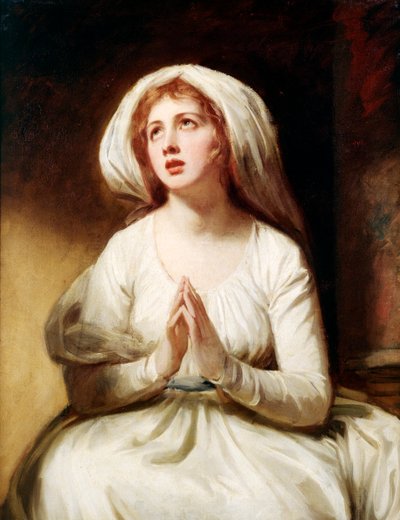 Lady Hamilton in Preghiera da George Romney