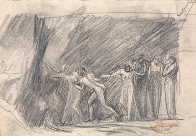 MacBeth nella caverna delle streghe: Seconda visita, o Canidia e il giovane, o L