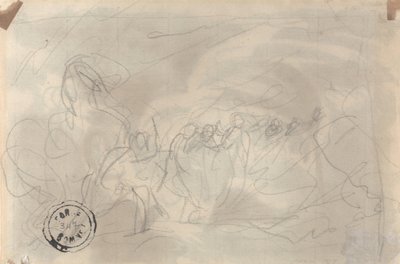 Macbeth incontra le tre streghe da George Romney