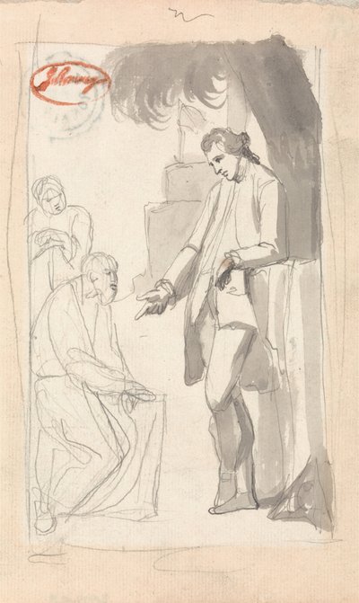 Il maggiore Thomas Pearson e il bramano da George Romney