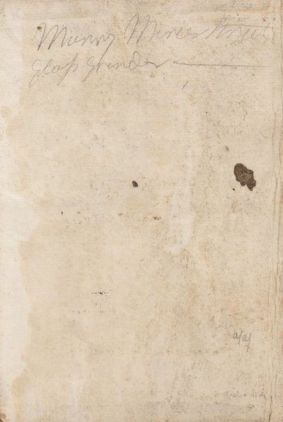 Note sul manoscritto da George Romney