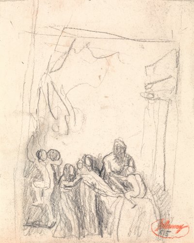 Madre e figli da George Romney