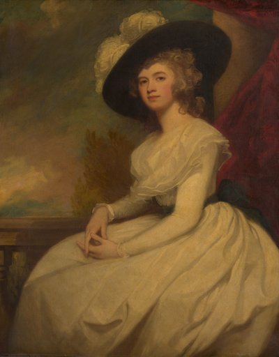 Mrs. Bryan Cooke Frances Puleston, 1765-1818, ca. 1787-91 da George Romney